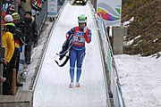 Deutsch: 2. und finaler Lauf der Juniorinnen bei den 33. FIL Juniorenweltmeisterschaften 2018 in Altenberg/Erzgebirge am 1. Februar 2018 (Namen der Abgebildeten in den Kategorien) English: 2nd and final run female juniors at the 2018 33th FIL Junior World Championships at Februar 1st alt Altenberg, Germany (names in categories)