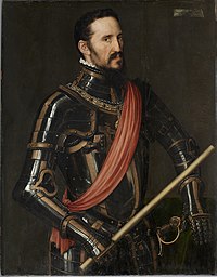 הדוכס מאלבה באיור משנת 1549 של אנטוניס מור