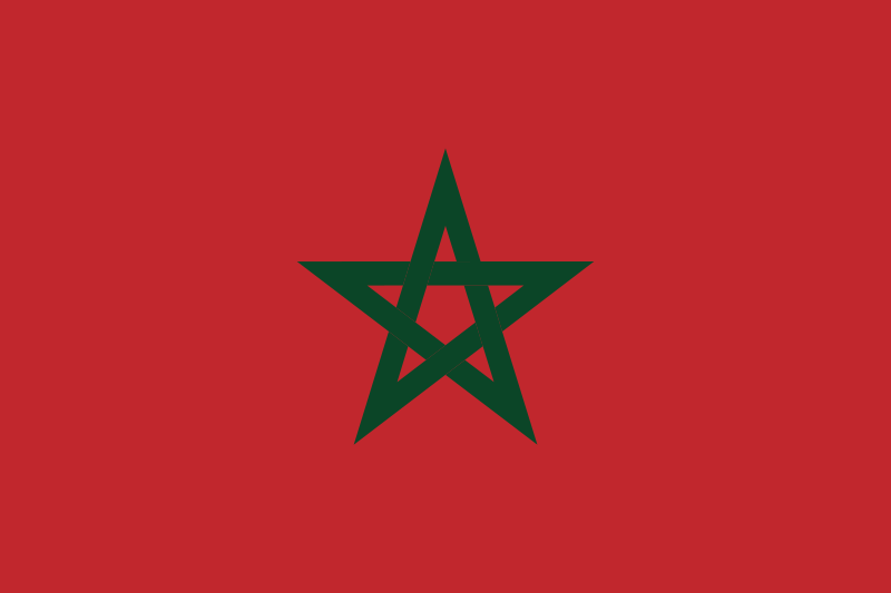 File:Flag of Morocco (unbordered dark green).svg ...