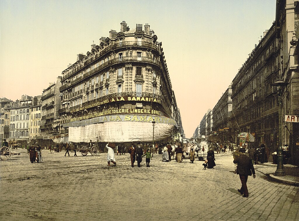 File:Flickr - …trialsanderrors - La Samaritaine ^ Rue de la République, Marseille, France, ca. 1895.jpg - Wikipedia