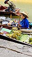 Floating market in Thailand