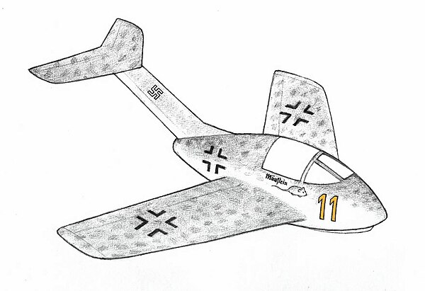 The rocket-powered Focke-Wulf Volksjäger 2.