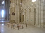 Interior de l'abadia de Fontevraud