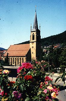 Galluskirche, Laufen