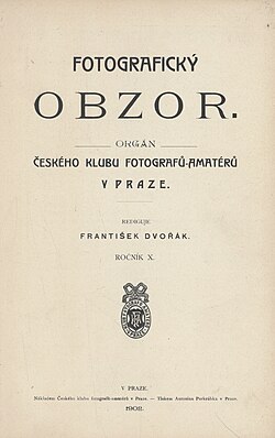 Fotografický obzor – obálka X. ročníku