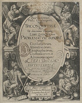 Image illustrative de l’article Bartholomaeus Pitiscus