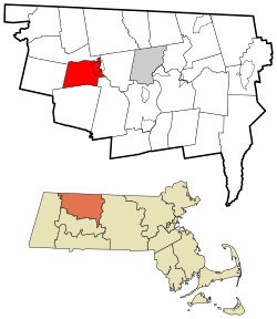 Massachusetts, Franklin County'de yer