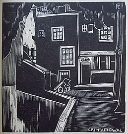 Fré Cohen, 'Grimburgwal' (1926).