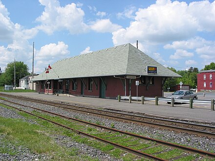 Drummondville railway station.
