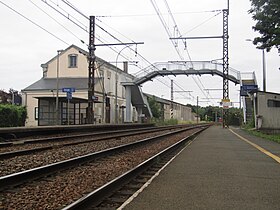 A Gare de Vivonne cikk illusztráló képe