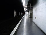 platform for Boissy Saint Léger