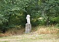 Statue d'Esculape. Fabrique du domaine de la Garenne Lemot, Gétigné - Clisson, Loire-Atlantique, France. Camera location 47° 05′ 01.45″ N, 1° 16′ 29.01″ W    View all coordinates using: OpenStreetMap