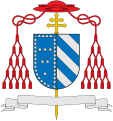 Stemma cardinalizio di Gaspare Carpegna