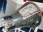 空軍宇宙ミサイル博物館に展示されているジェミニII　2006年