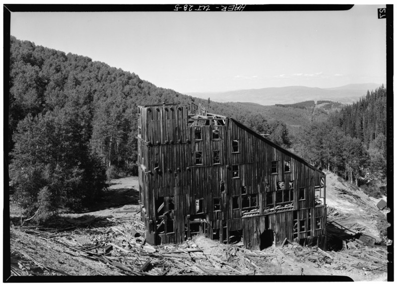 File:General view from south - Keystone Mill, Park City, Summit County, UT HAER UTAH,22-PARK.V,2-5.tif