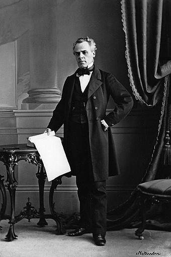 George-Étienne Cartier, co-premier from Canada East and a Father of Confederation