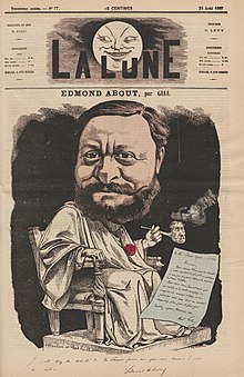 Caricature par André Gill.