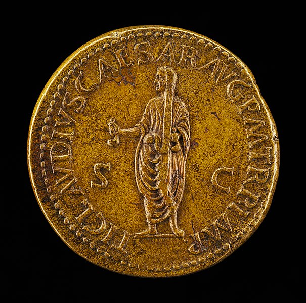 File:Giovanni da Cavino, Claudius Caesar (reverse), NGA 45043.jpg