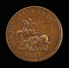 Combat between Two Horsemen [reverse]