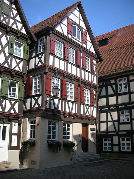 Daimler's birthplace in Schorndorf, now a small museum