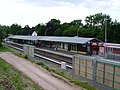 English: Klein Flottbek station, Hamburg S-Bahn, Hamburg, Germany (2008)