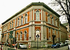 Logenhaus in Lübeck an der Ecke Schildstraße