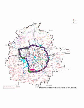 <span class="mw-page-title-main">Hyderabad Metropolitan Region</span> Metropolitan Area in Telangana