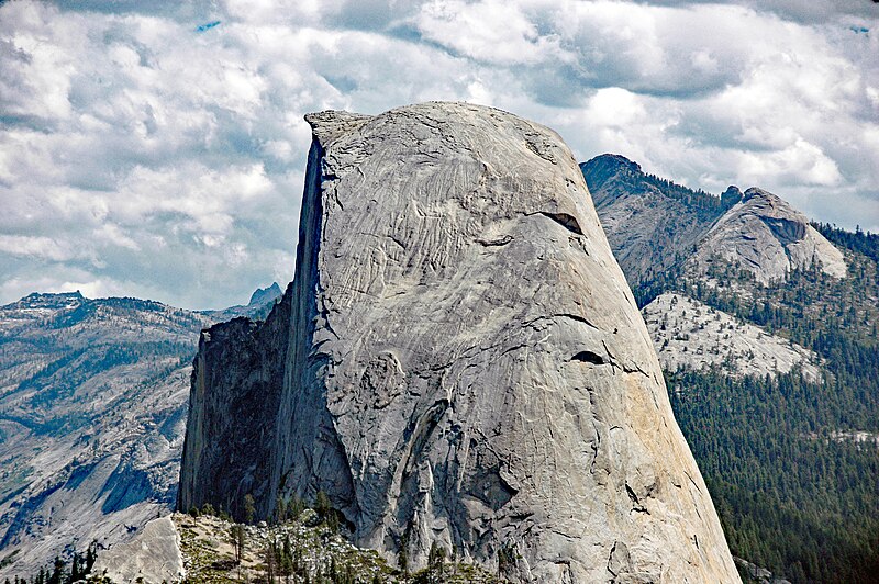 File:Half Dome (Sierra Nevada Mountains, California, USA) 4.jpg