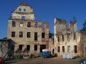 Ansicht vom Schlosshof