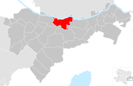 Poloha obce Haslau-Maria Ellend v okrese Bruck an der Leitha (klikacia mapa)