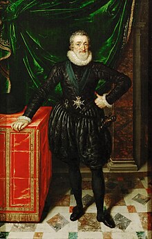 Portrait d'Henri IV à 56 ans