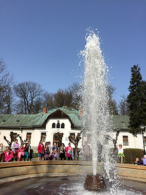 Erupcia gejzíru v Herľanoch