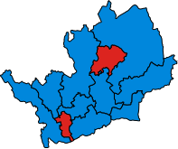 HertfordshireParlamentní volební obvod2005Results.svg