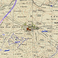 Умм аш-Шауф аймағына арналған тарихи карталар сериясы (1940 жж. Заманауи қабаттасумен) .jpg