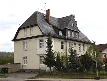 Hof an der Steinach Eisenbahner Wohnhaus