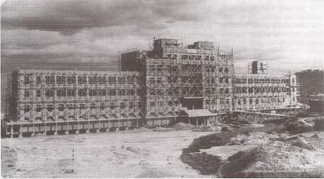 Hospital Zonal de Comodoro Rivadavia en construcción.