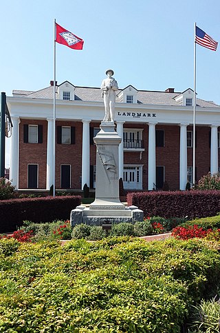 <span class="mw-page-title-main">Hot Springs Confederate Monument</span> United States historic place