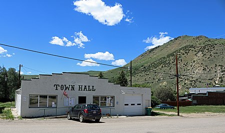 Hot Sulphur Springs, Colorado Town Hall.JPG