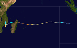 Trajectoire d'Hudah.