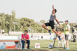 Eusebio Cáceres verfehlte Bronze um drei Zentimeter und wurde Vierter