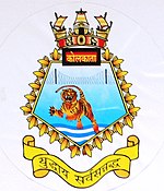 INS Kolkata crest