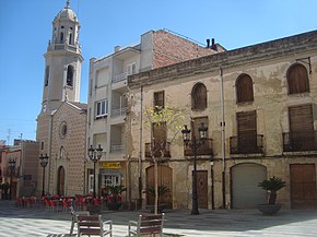 Iglesia parroquial de San Juan Bautista de la Pobla de Mafumet (Tarragona).jpg