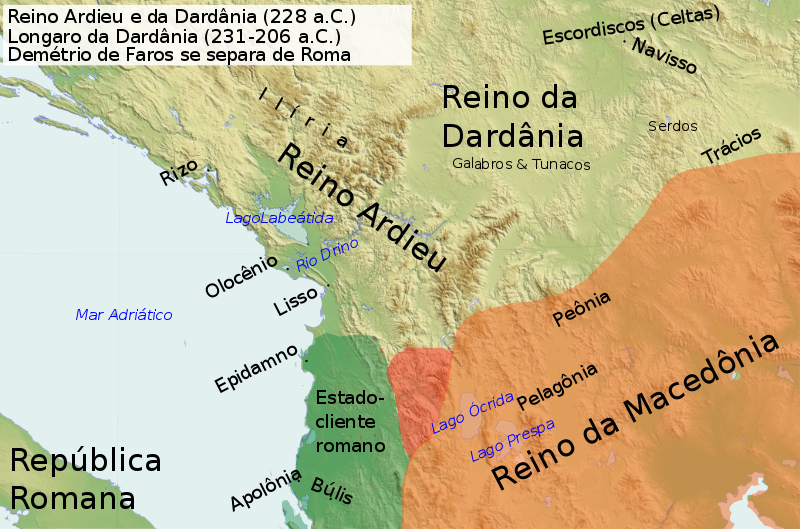 File:Illyria and Dardania Kingdoms (228 BC) (Portuguese).svg