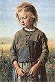 Ilya Repin, Fisher Girl (1874) Russia