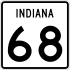 State Road 68 signo