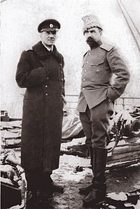 Л. Л. Иванов с генералом Миллером.