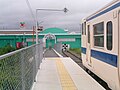 枕崎駅★ 2007年6月24日 ホームから線路終端部を望む