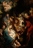 Jacob Jordaens - Adoration of the Shepherds (Grenoble).jpg