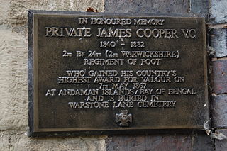<span class="mw-page-title-main">James Cooper (VC)</span> English recipient of the Victoria Cross (1840–1889)