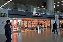 Jimmy Choo store in Terminal 2